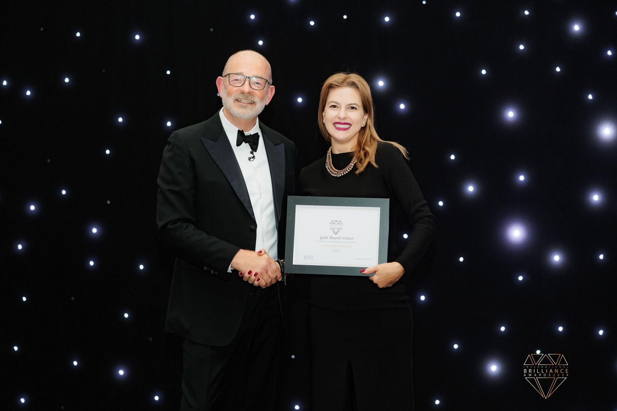 CEO of the Year at International Brilliance Awards